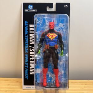 DC Multiverse Batman Superman Fusion World's Finest 7" Figure McFarlane New